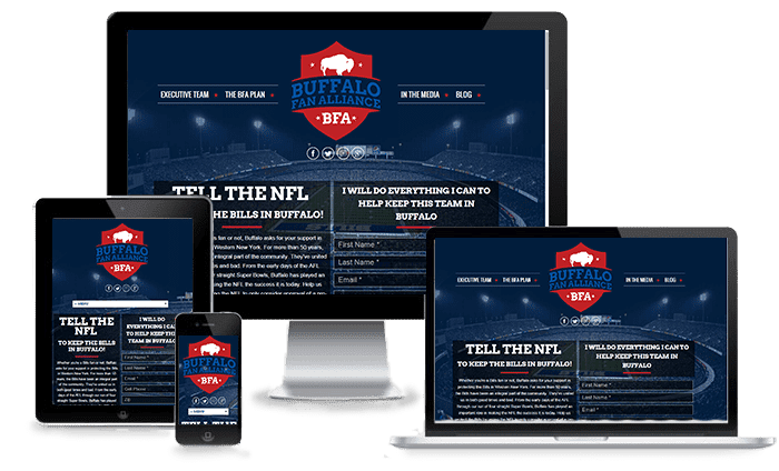 buff fan portfolio - Web Portfolio of W3era client