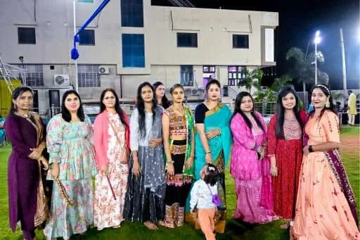 Dandiya night celebration at W3era