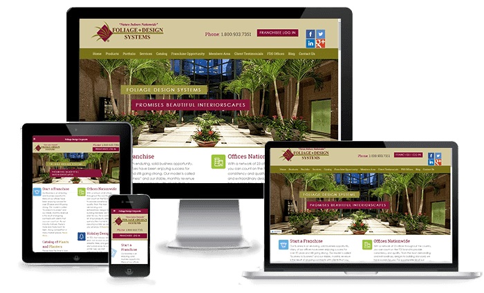 Foliage Design Systems - W3era client