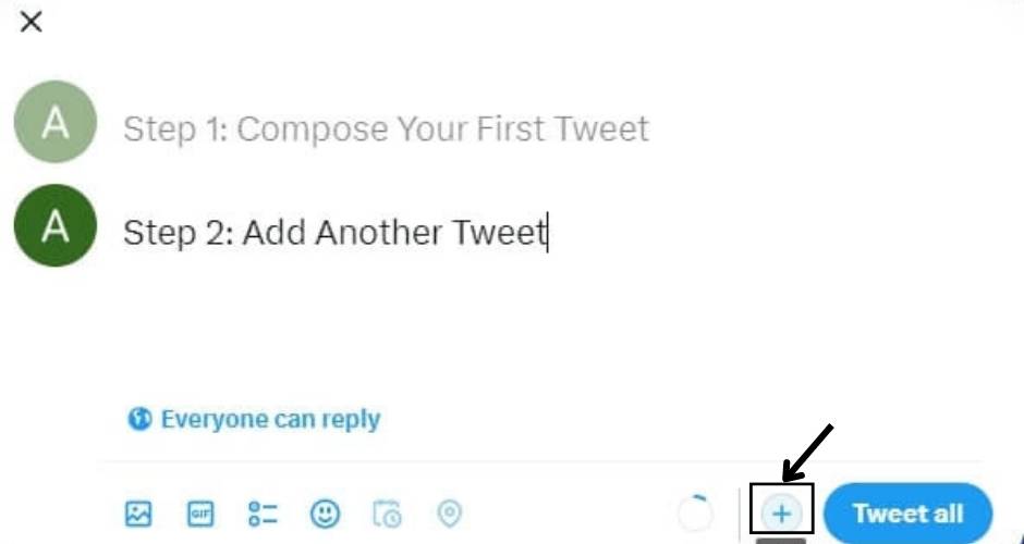 Step 2: Add Another Tweet