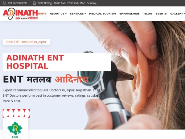 adinathhospitaljaipur.com