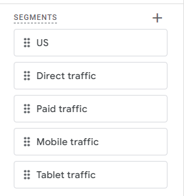 funnel  exploration segment