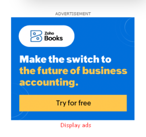 Display ads