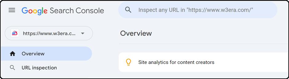 Google URL Inspection Tool