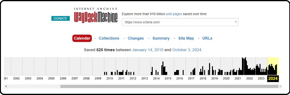 Wayback Machine Internet Archive